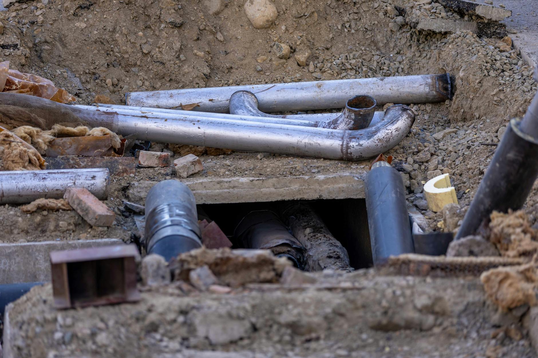 CMU & Trench Excavation